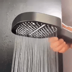 High-Pressure Shower Head with Turbo-Boost Technology & Advanced Filtration for Healthier Skin and Hair
