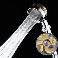 High-Pressure Water-Saving Shower Head with 360° Rotating Design