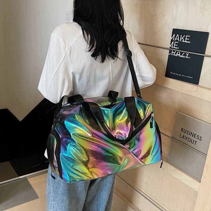 Holographic Fitness Duffel Bag