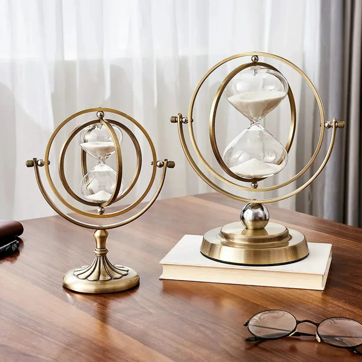 Hourglass Combining Beauty and Functionality