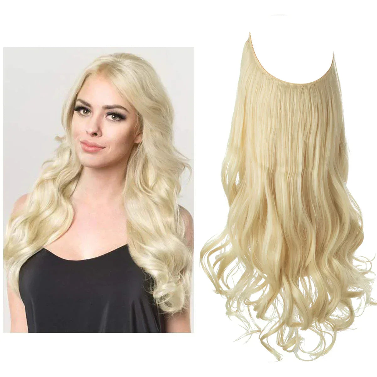 Human Hair Extensions - Brown & Blonde