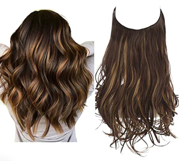 Human Hair Extensions - Brown & Blonde