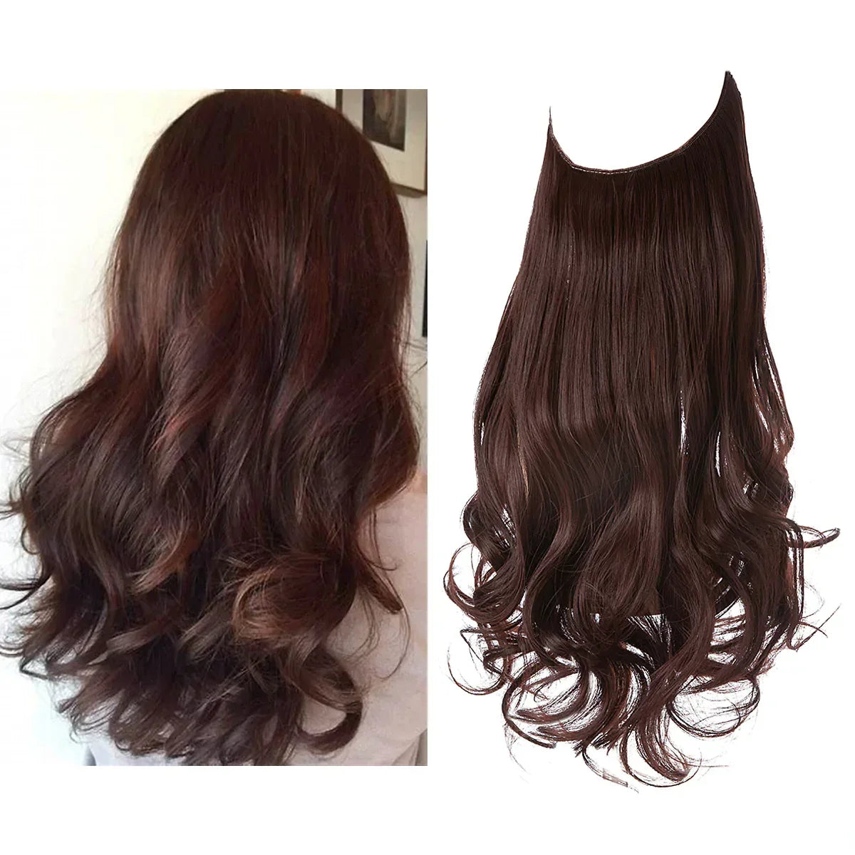 Human Hair Extensions - Brown & Blonde