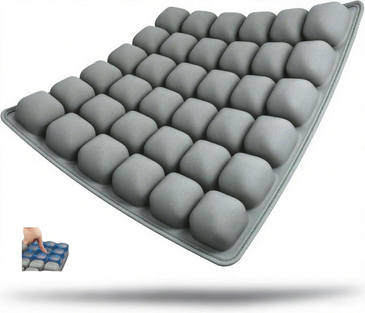 Inflatable Travel Cushion with Ergonomic Pressure Relief
