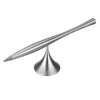 Inkless Eternal Metal Pen with Replaceable Metal Tip, Spinning Base and Smooth Aluminum Alloy Shell for Office, Work & Study