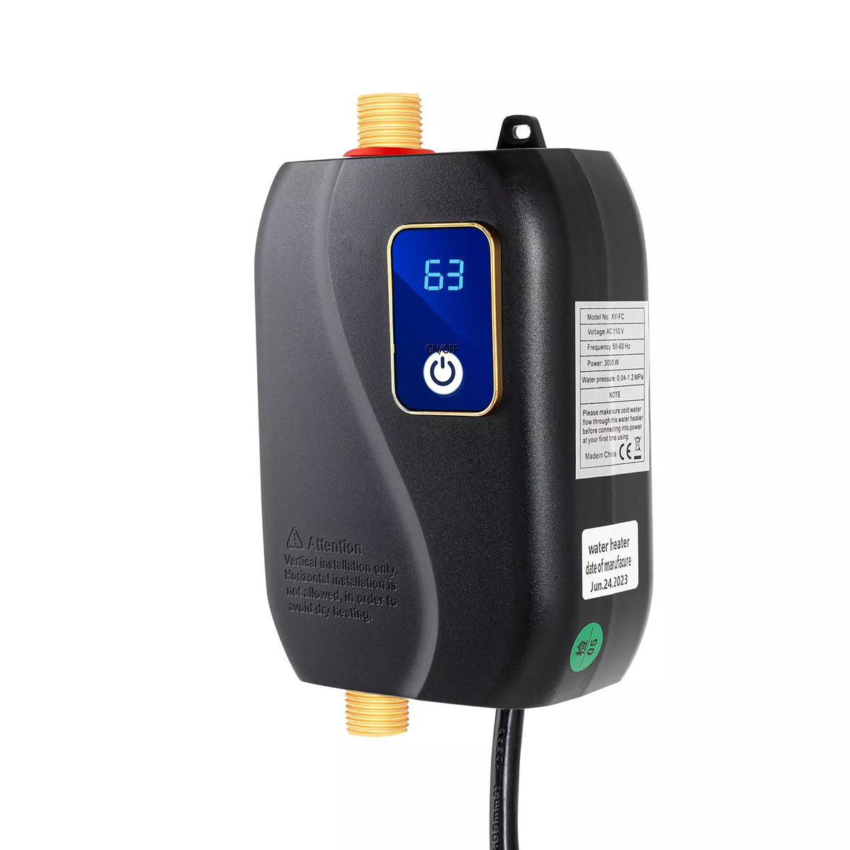 Instant Tankless Water Heater – Compact, Energy-Efficient Hot Water on Demand