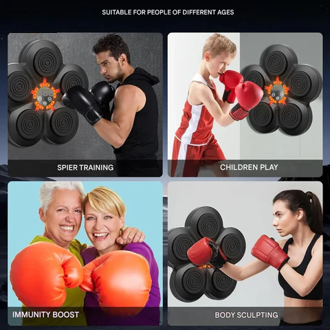 Interactive Smart Boxing Machine