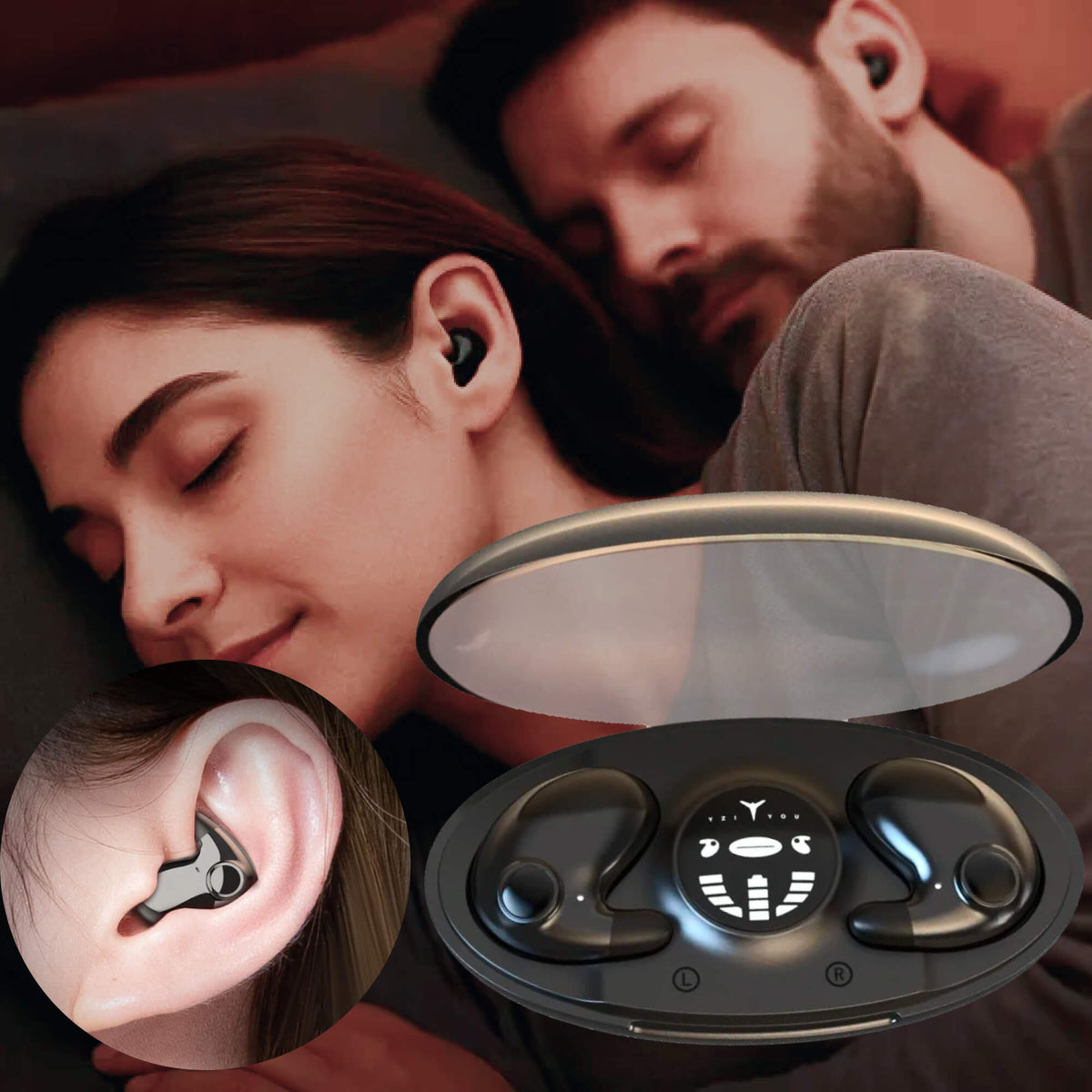 Invisible Wireless Sleep Earbuds