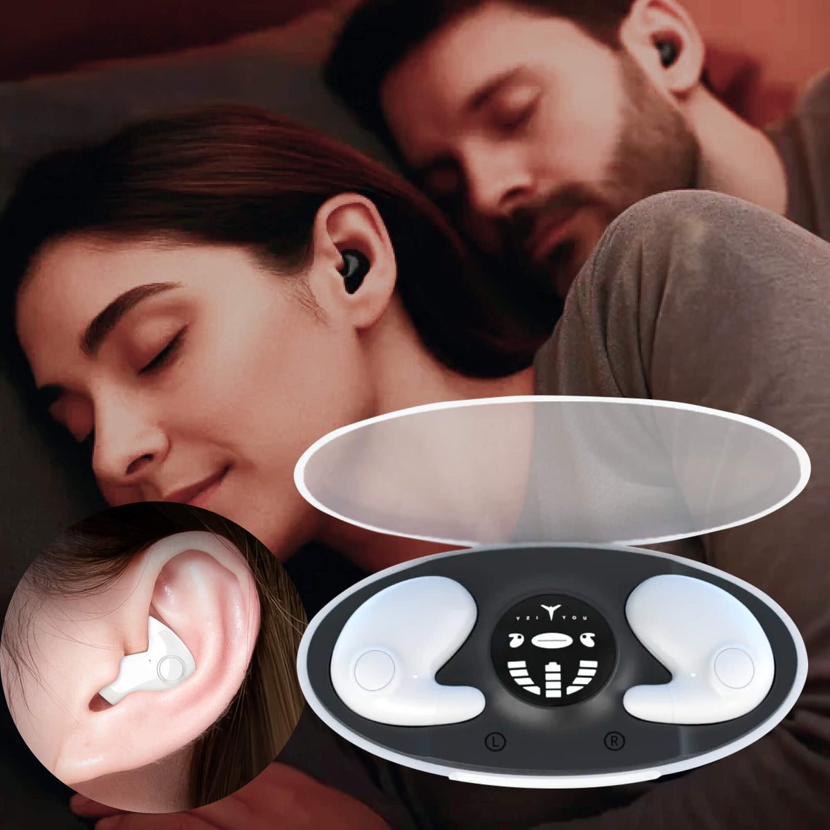 Invisible Wireless Sleep Earbuds