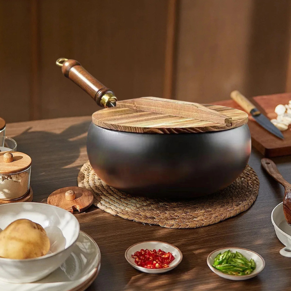 Iron Wok - Non-Stick, No Toxic Coating