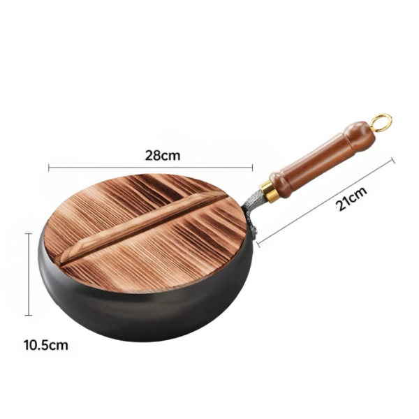 Iron Wok - Non-Stick, No Toxic Coating