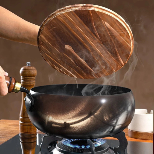 Iron Wok - Non-Stick, No Toxic Coating