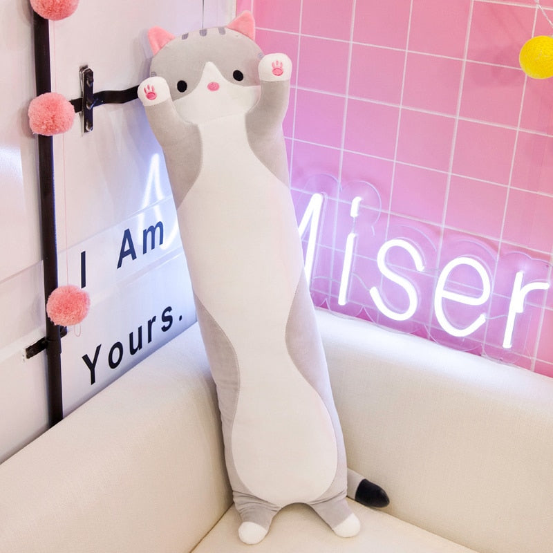 Kitty Pillow | Long Pillow for Cat Lovers