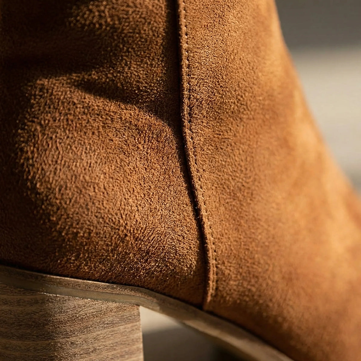 Knee-High Block Heel Boots