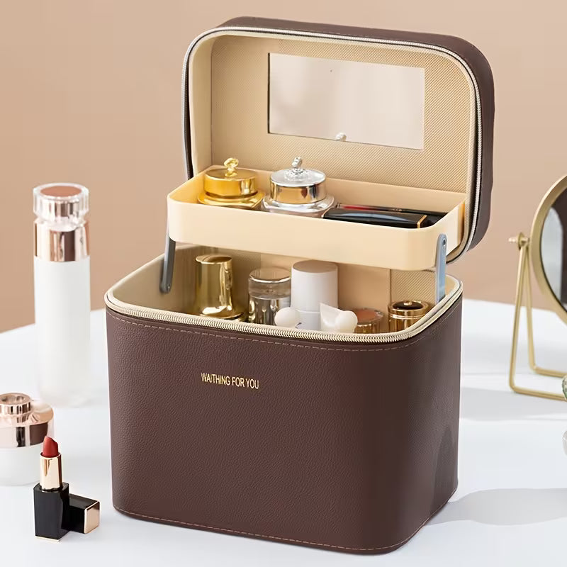 Large Multifunctional Makeup and Skincare Travel Bag