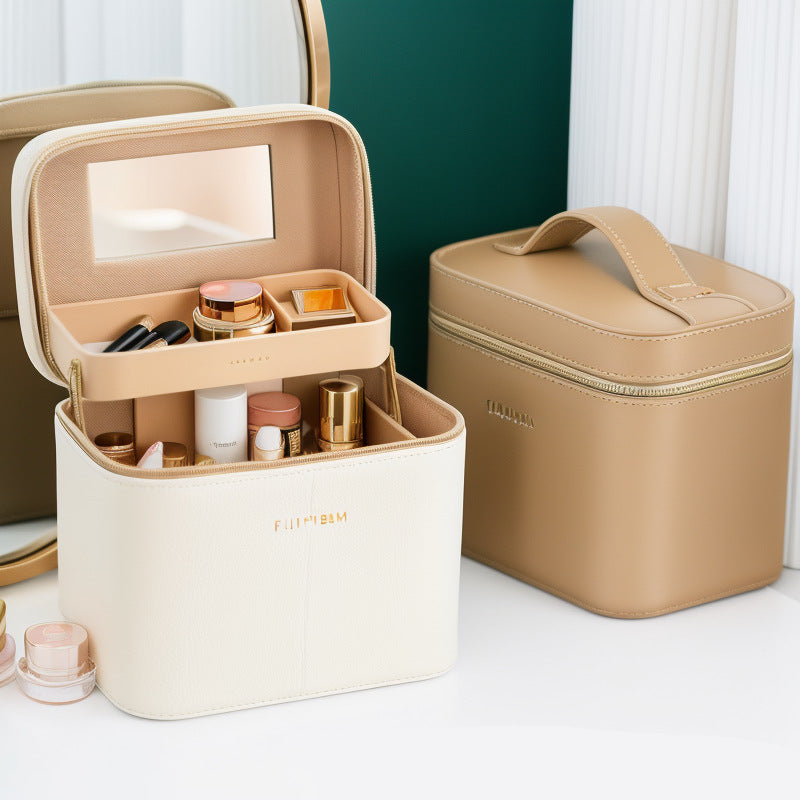 Large Multifunctional Makeup and Skincare Travel Bag