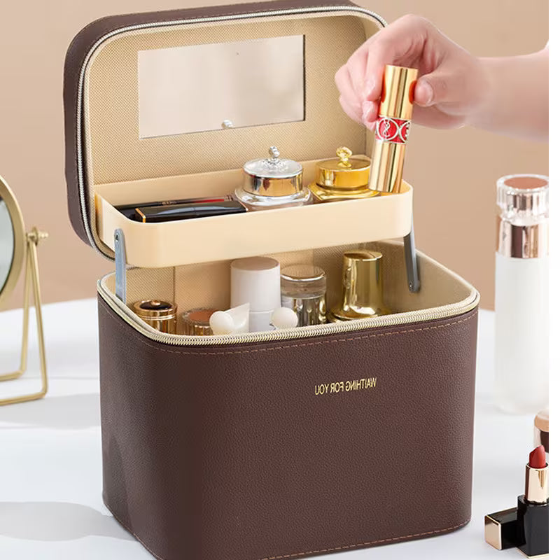 Large Multifunctional Makeup and Skincare Travel Bag