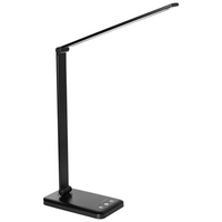 LED Desk and Table Lamp with USB Charging Port, 5 Lighting Modes and Brightness Levels