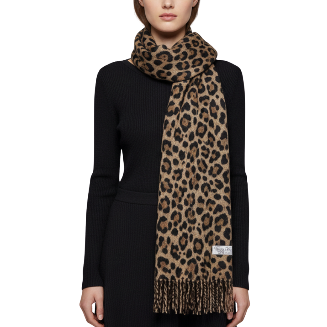 Leopard Print Shawl