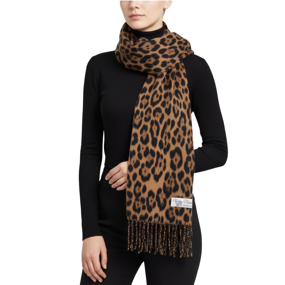 Leopard Print Shawl
