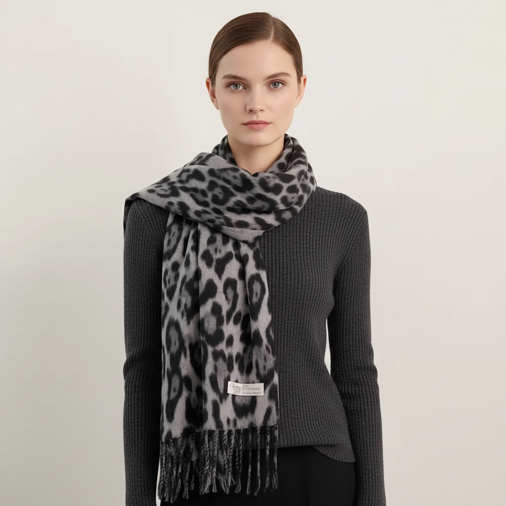 Leopard Print Shawl