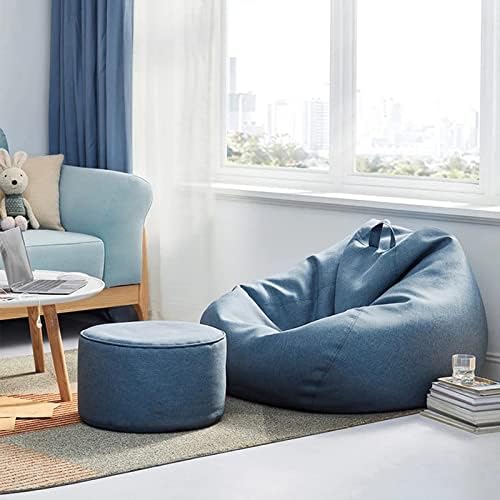 Linen Bean Bag - Ergonomic & Stylish Comfort Seating
