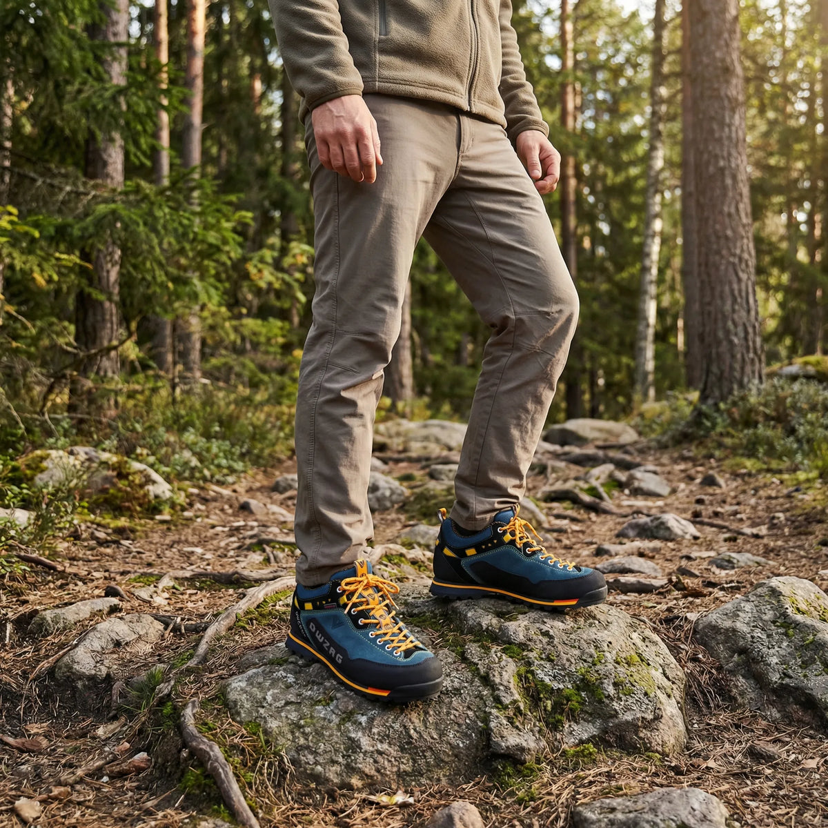 Low-Cut Lace-Up Outdoor Shoes