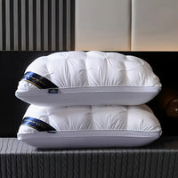 Luxury Neck Support Pillow – Hypoallergenic, Machine Washable & Comfortable for Deep Sleep