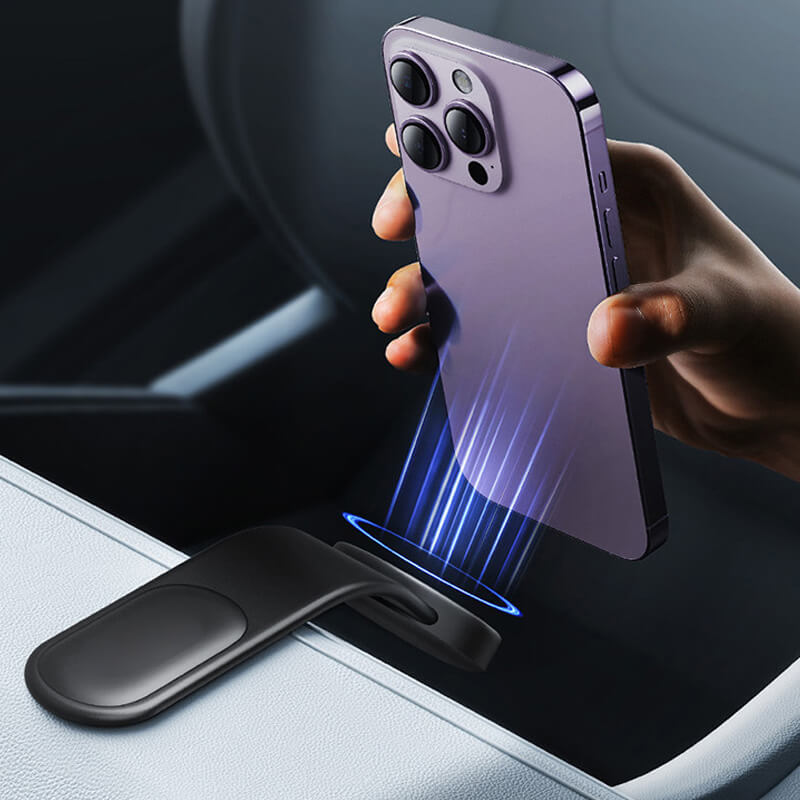 Magnetic Car Phone Mount with Charger