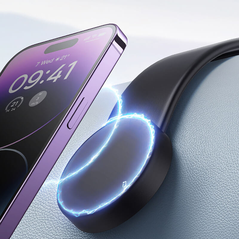 Magnetic Car Phone Mount with Charger