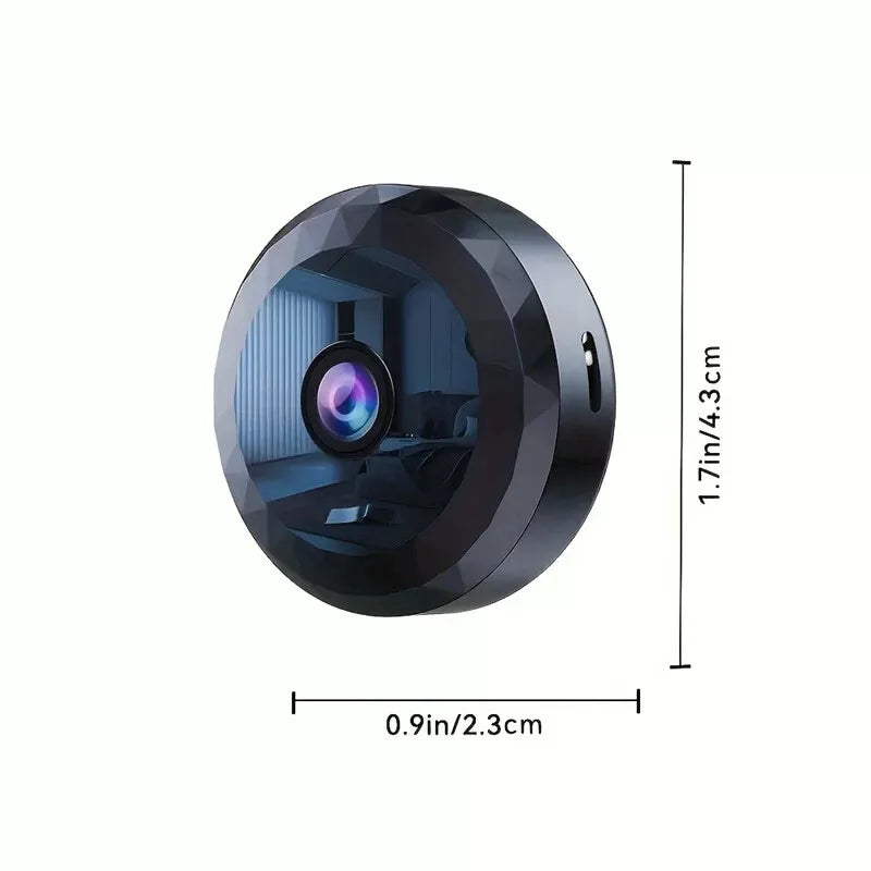 Magnetic Mini WiFi Surveillance Camera - 1080P HD with Night Vision and Motion Sensor