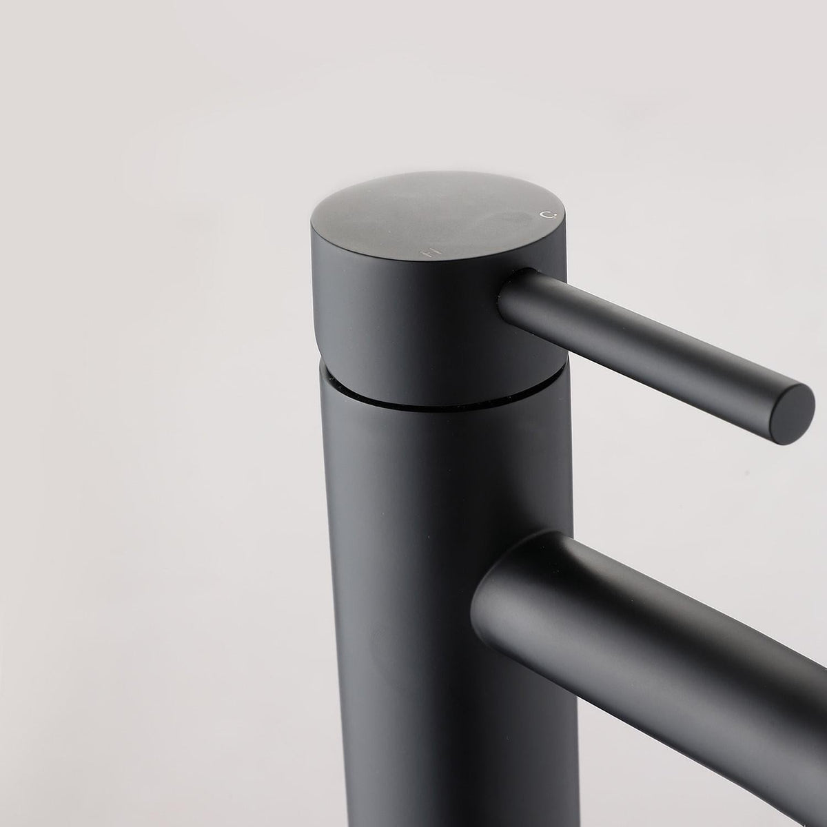 Matte Black Cold Water Basin Tap