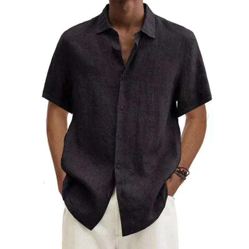 Men's Breathable Button-Down Shirt