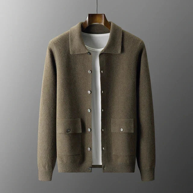 Men's Button-Down Cardigan