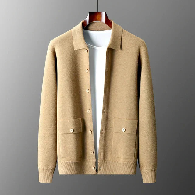 Men's Button-Down Cardigan