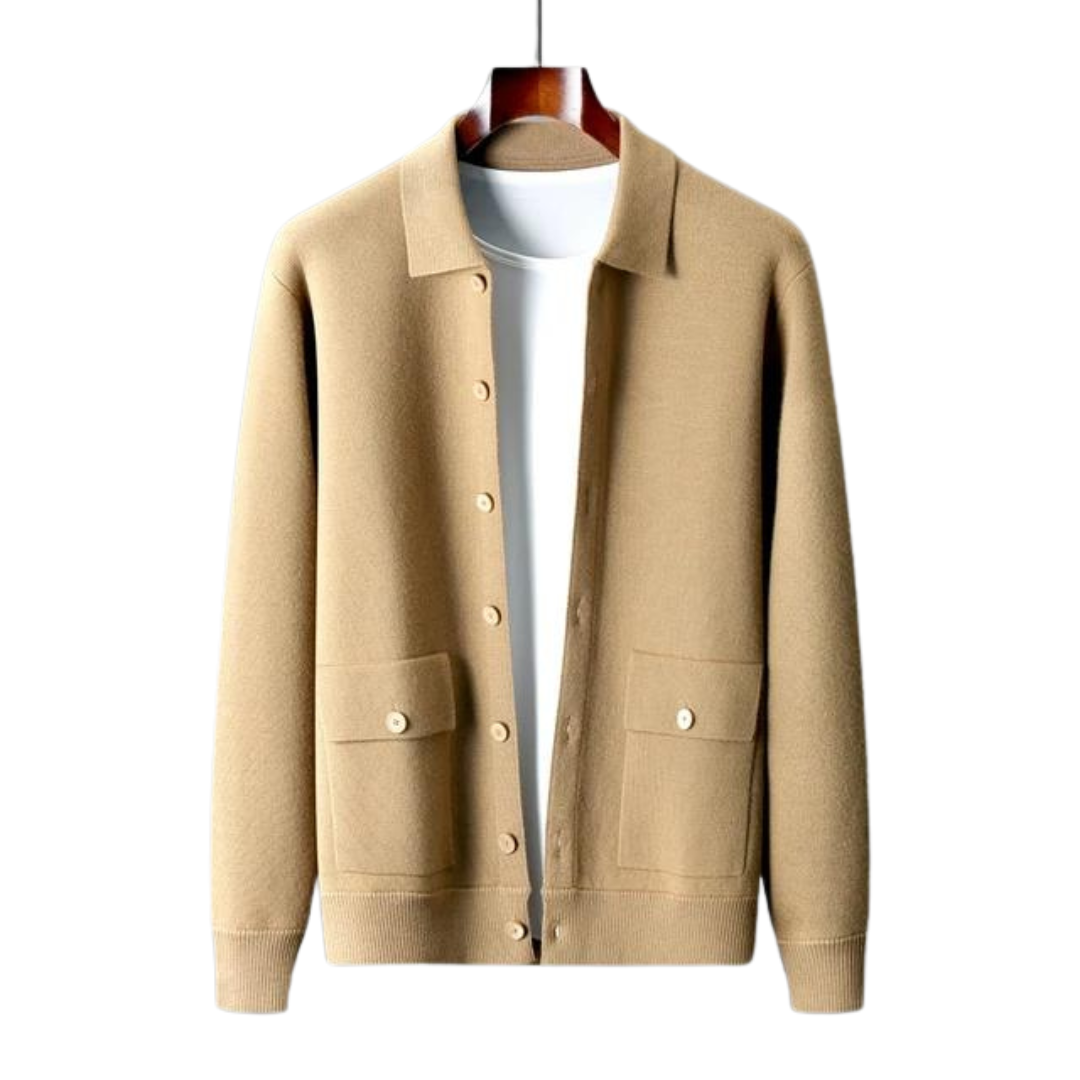 Men's Button-Down Cardigan