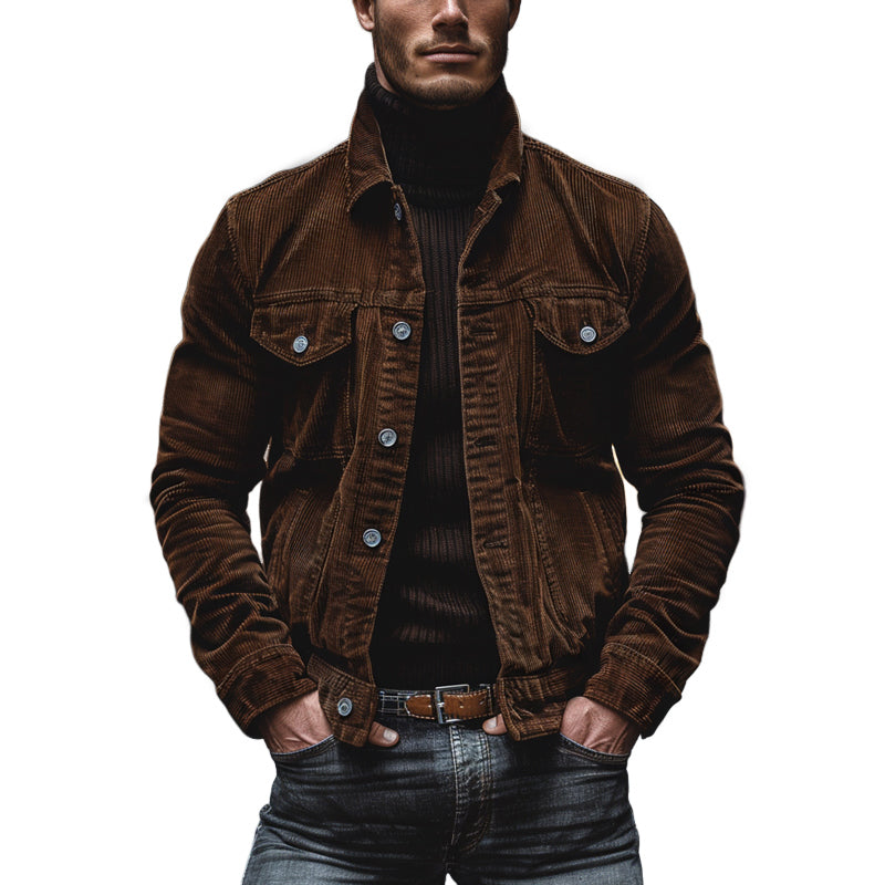 Men's Button-Down Jacket