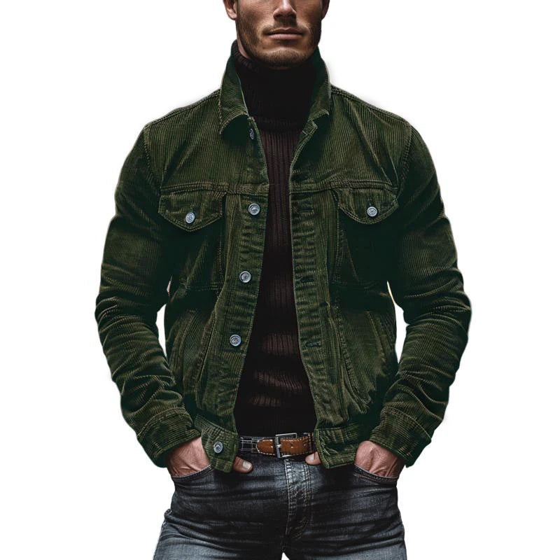Men's Button-Down Jacket