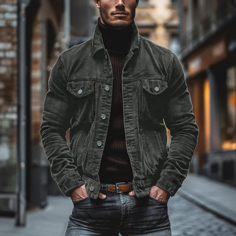 Men's Button-Down Jacket