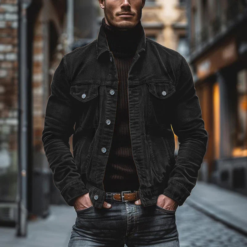 Men's Button-Down Jacket