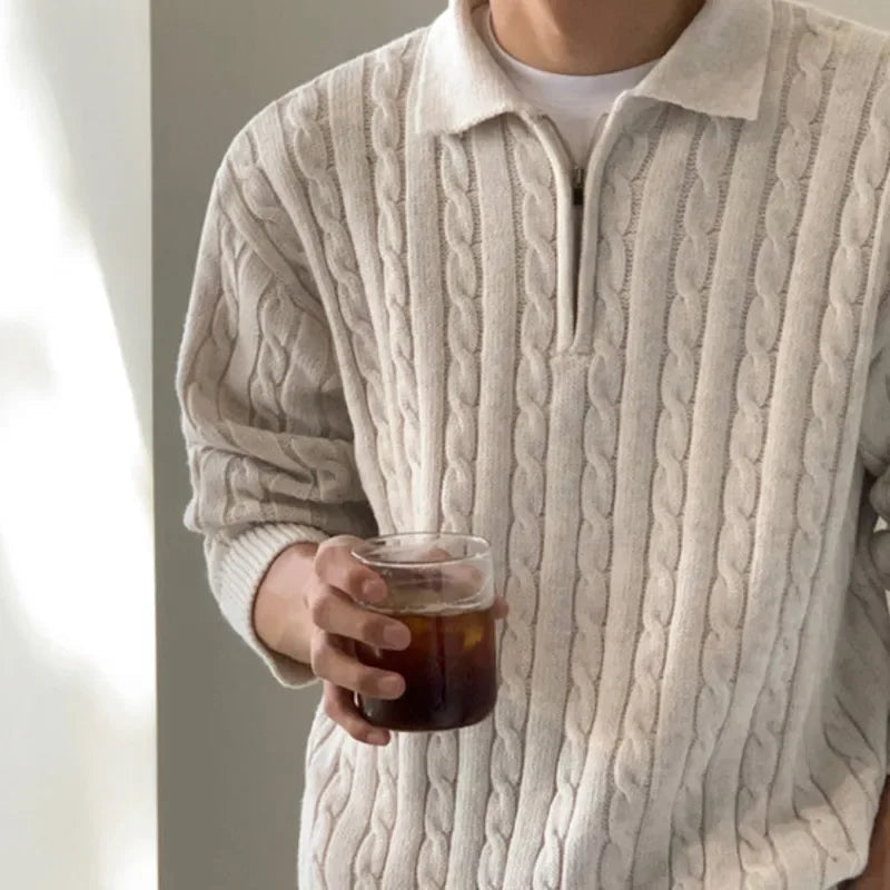 Men's Cable-Knit Sweater