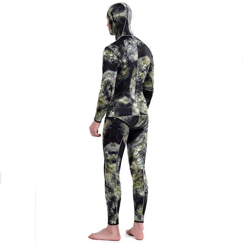 Men's Camouflage Full-Body Diving Wetsuit