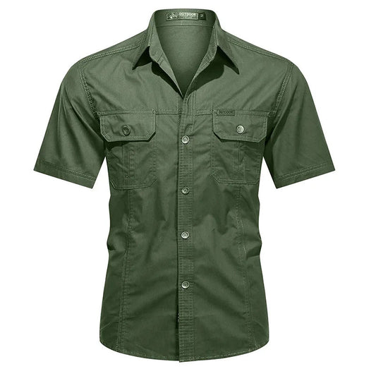 Men's Casual Button-Down Shirt