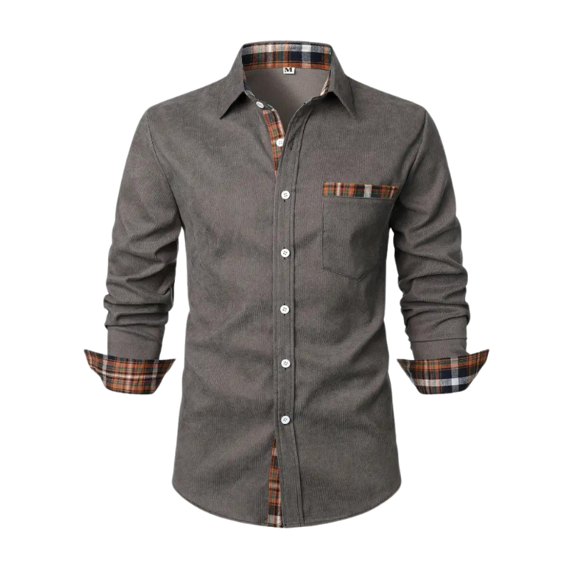 Men's Casual Long-Sleeve Shirt