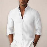 Men's Casual Summer Button-Down Shirt