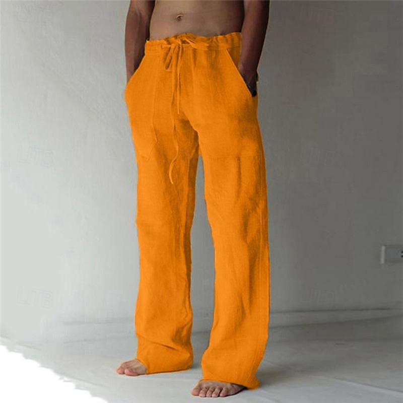 Men's Casual Wide-Leg Summer Trousers
