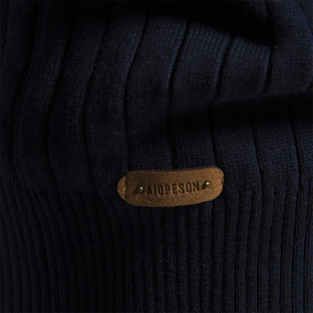 Men's Casual Zip Pullover Sweater