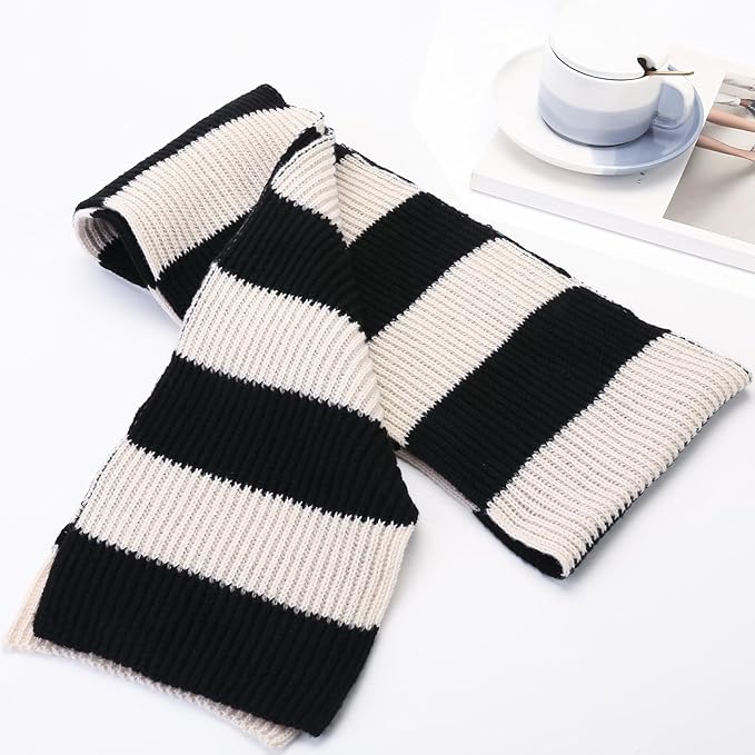 Men's Chunky Striped Scarf