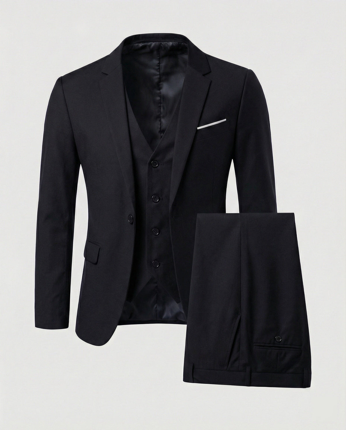 Men's Classic Three-Piece Formal Suit
