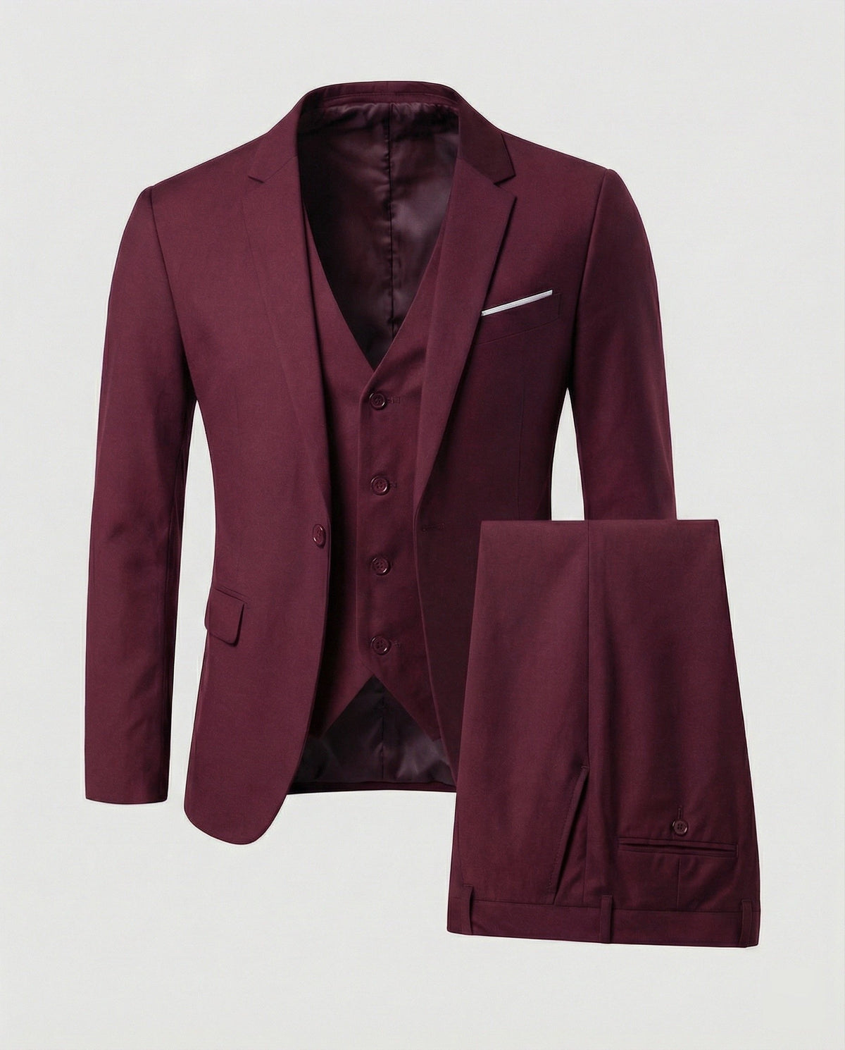 Men's Classic Three-Piece Formal Suit